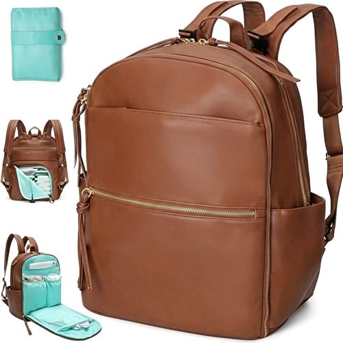 MOMINSIDE 18-Pocket Diaper Bag Backpack