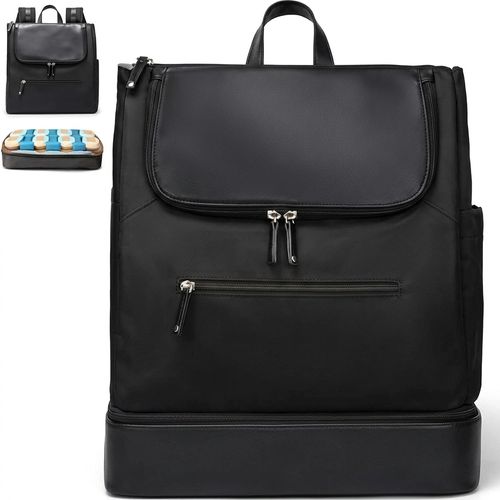 MOMINSIDE Double Layer Diaper Bag with Cooler