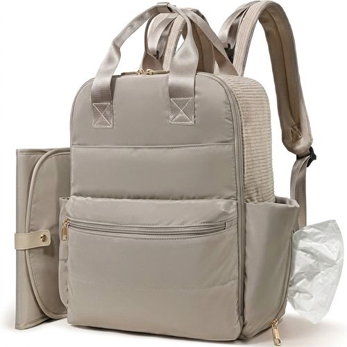 MOMINSIDE Patchwork Baby Travel Bag